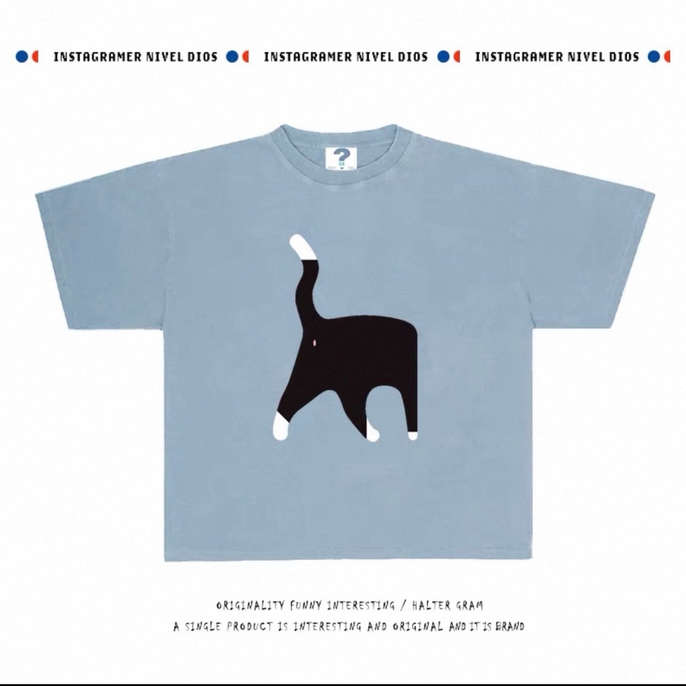Stylish Gray Graphic Tee for Men